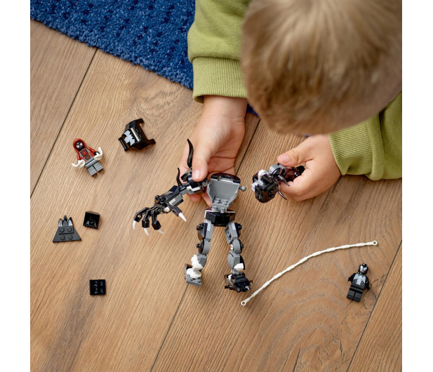 LEGO Marvel Super Heroes 76276 Mechaniczna zbroja Venom vs Miles Morales - 1202180 - zdjęcie 12